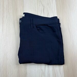 Tasc Performance Pants navy Blue Stretch Straight Fit Casual Men's Size 36x30